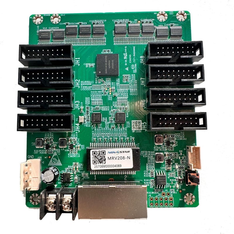 ARTPIXEL Novastar MRV208-N Receiving Card for LED Display Controller (Updated Version of MRV208-1/MRV208) - Image 1